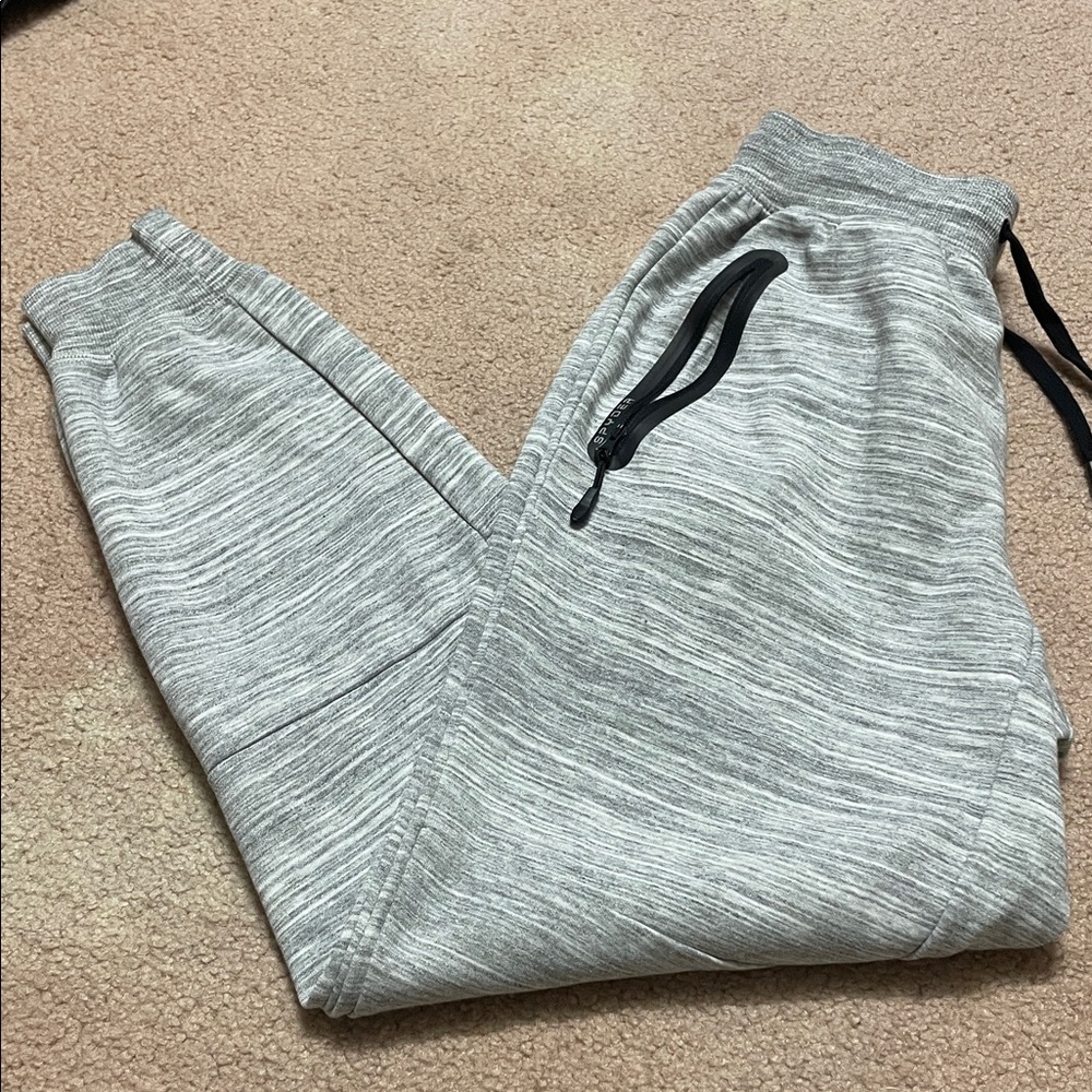 Spyder Light Gray Kids Joggers( size: s/p)